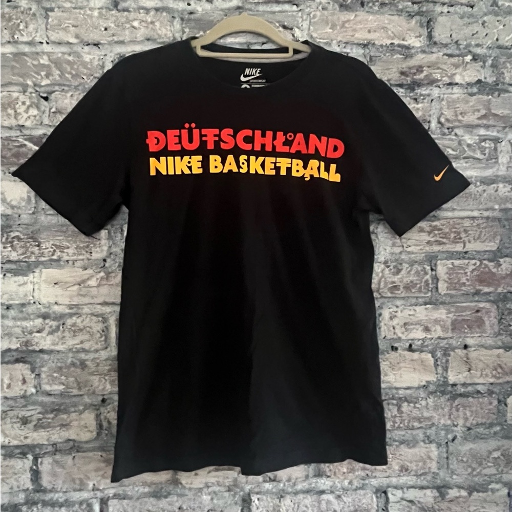 Nike Germany Basketball SportswearBlack T-Shirt in excellent newcondition unisex